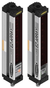 Banner Engineering Safety Light Screen Receiver; 2400mm Defined Area; 5mm Resolution; 4m Range; 15-30VDC; w/ Modbus RTU